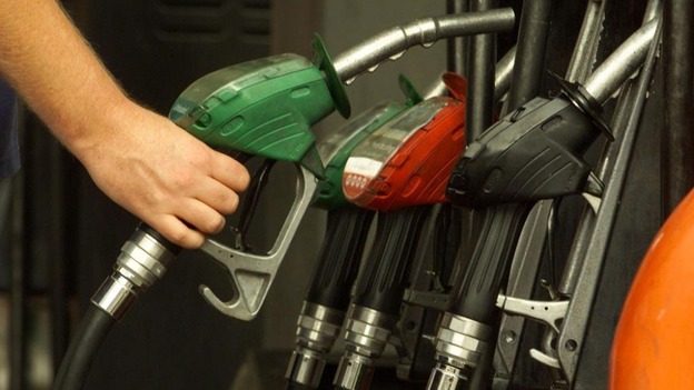 Petrol pump.