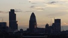 London's financial district. 