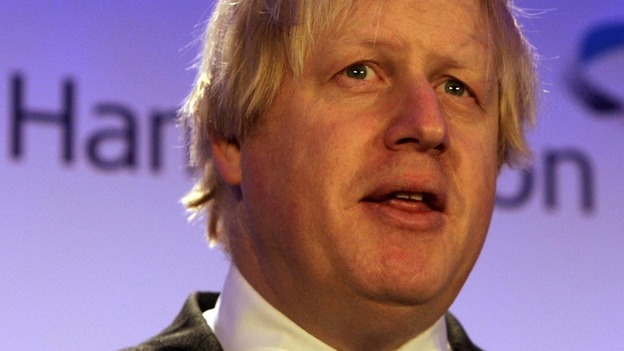 London Mayor Boris Johnson