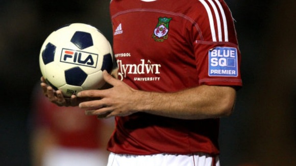 A Wrexham player