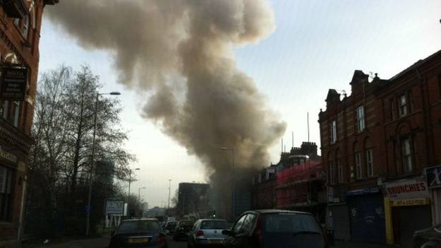 Fire in Manchester