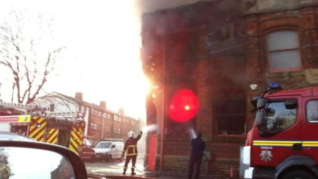 Fire in Manchester