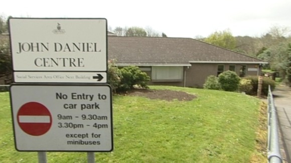 Sign and exterior view
