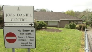 Sign and exterior view