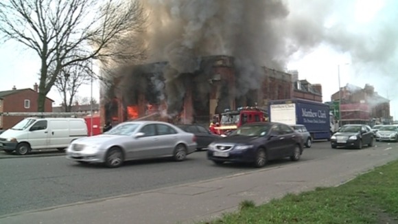 Fire in Manchester