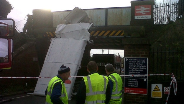 Portchester railway bridge