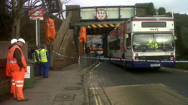 Portchester railway bridge