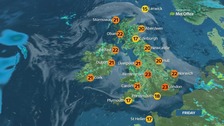Weather: Warm and humid day ahead after cloudy start