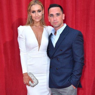 Catherine Tyldesley and Tom Pitford