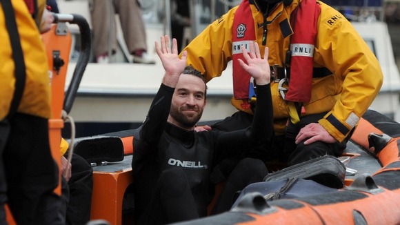 boat race protester