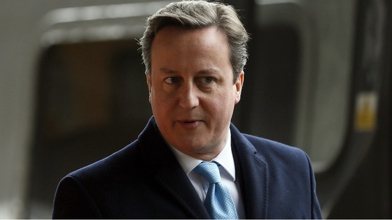 David Cameron was in Leeds for a regional Cabinet meeting yesterday