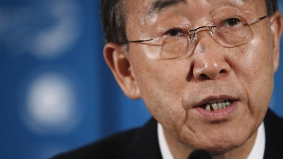 UN Secretary-General Ban Ki-moon