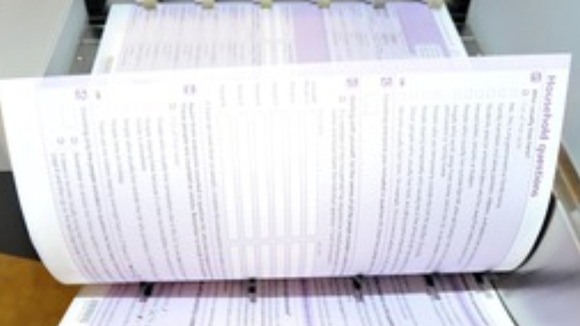 A census form
