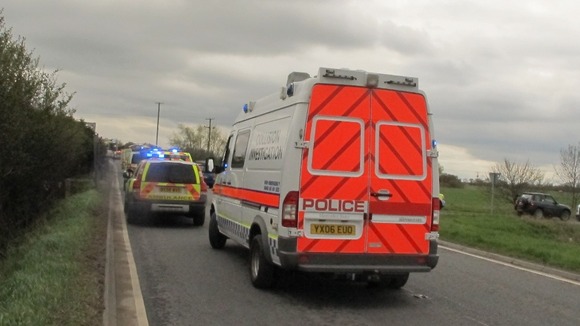 Crash scene