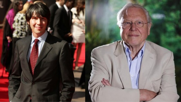 Sir David Attenborough has hailed physicist Brian Cox as his natural successor