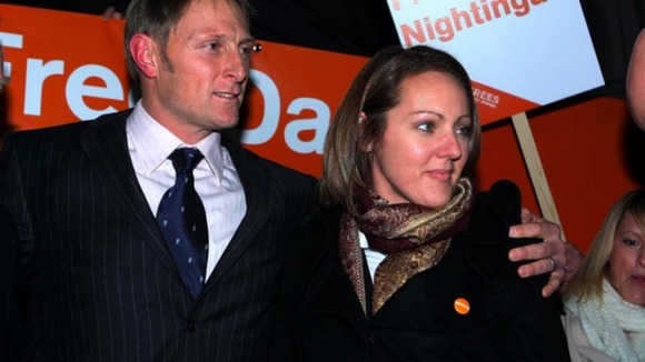 Danny Nightingale with his wife