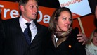 Danny Nightingale with his wife 