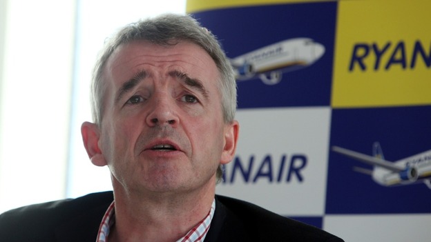 Ryanair's CEO Michael O'Leary.