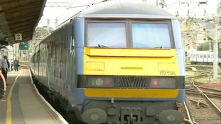 A Greater Anglia Train at Norwich Station