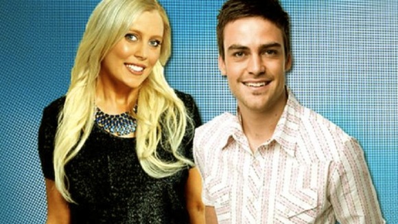 Australian DJs Mel Greig and Michael Christian
