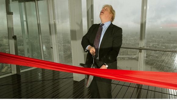 Shard officially opened by Boris Johnson