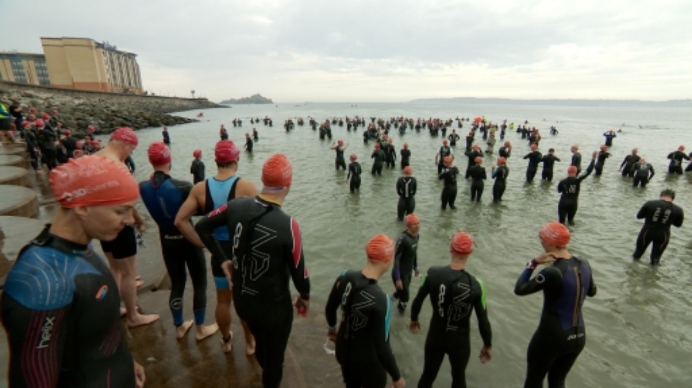 Two first time winners at Jersey Triathlon Channel ITV News