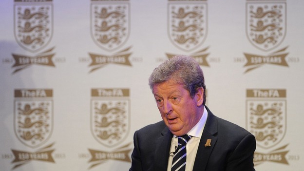 England manager Roy Hodgson during the FA Anniversary Celebrations Launch last month.