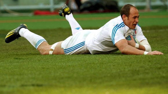 Italy's Sergio Parisse