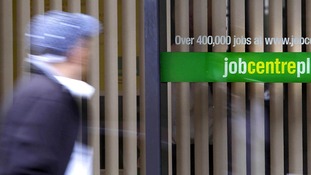 Man outside Job Centre