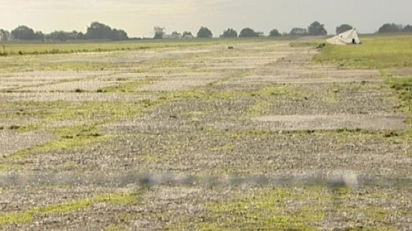 The airfield where the crash happened