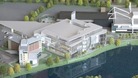 A model of the building