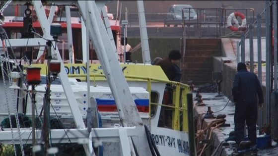 It's been reported all of the fishing fleet based in Lowestoft in Suffolk is now foreign owned.