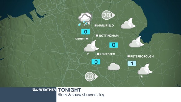 Tonight in the East Midlands