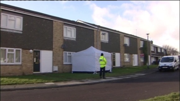 House in Holywell where a body was discovered