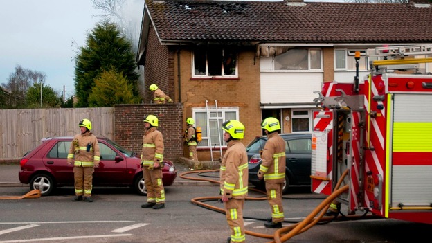 house fire