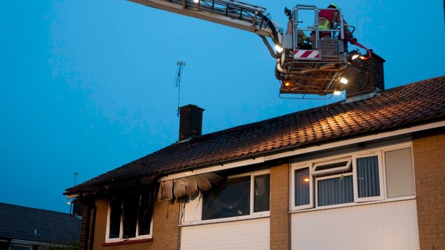 house fire