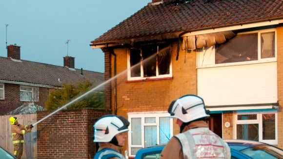 house fire