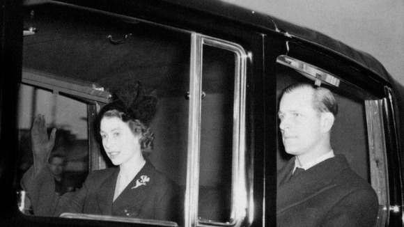 The Queen with the Duke of Edinburgh return to the UK after the sudden death of her father.