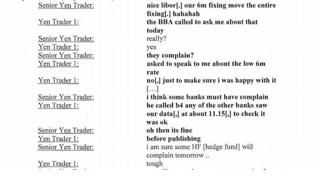 Extract from CFTC report