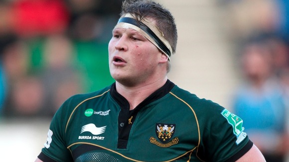 Northampton Saints captain Dylan Hartley