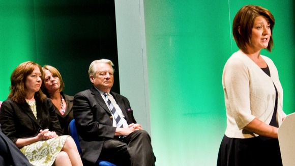 Leanne Wood addresses Plaid Conference
