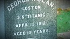 Titanic headstone