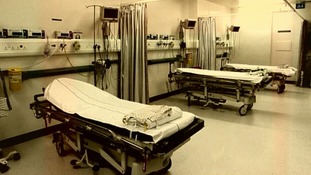 A hospital ward in Stafford Hospital