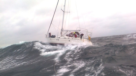 Rough waters
