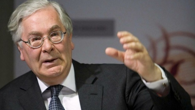 Bank of England Governor Mervyn King