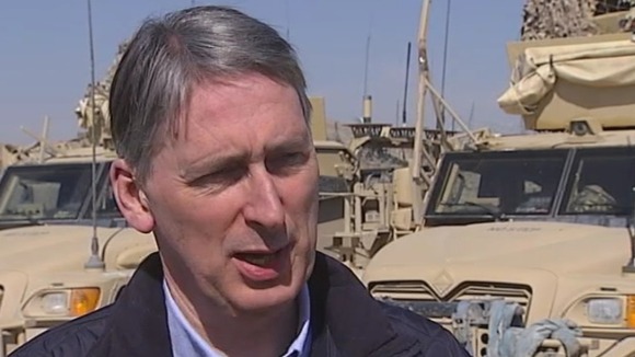 Defence Secretary Philip Hammond