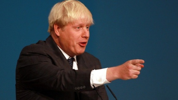 London Mayor Boris Johnson