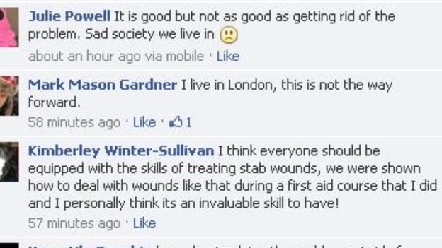 Some of your thoughts from Facebook