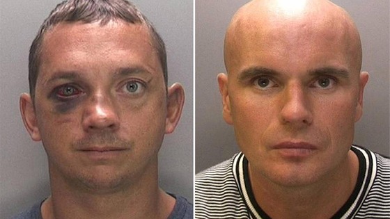 Adrian Stanton (left) and Lee Wildman