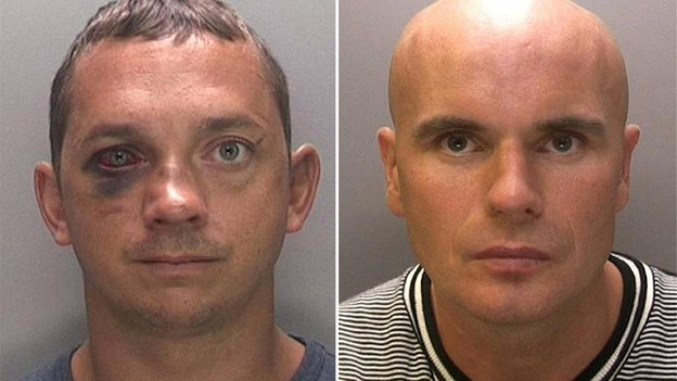 Adrian Stanton (left) and Lee Wildman